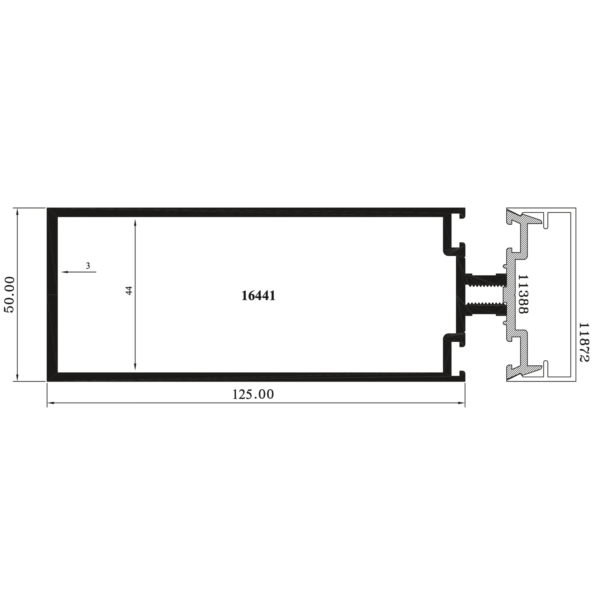 Assembly 16441 + 11388 + 11872