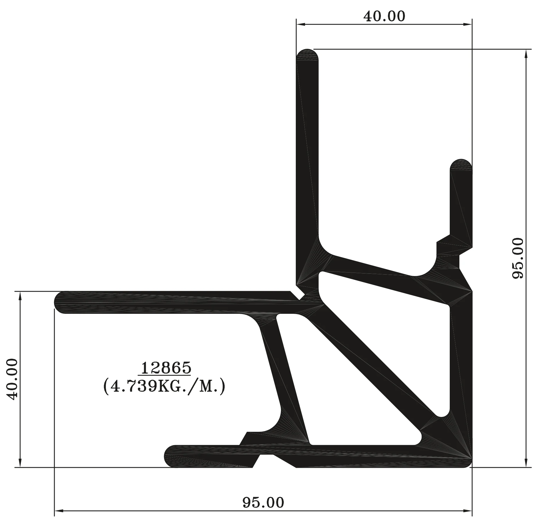 Profile 12865 (Right)