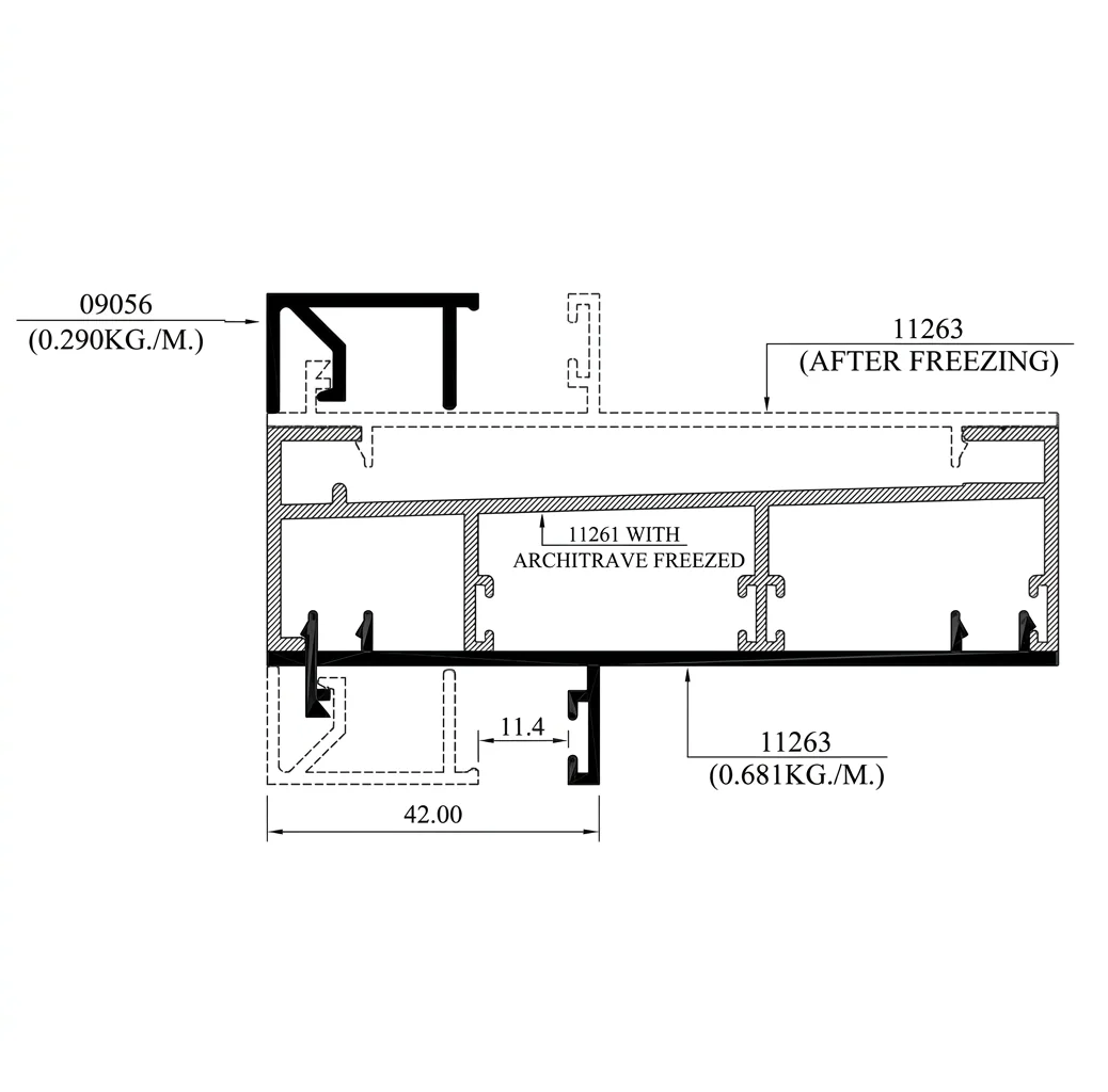 Assembly 09056 + 11261 + 11263