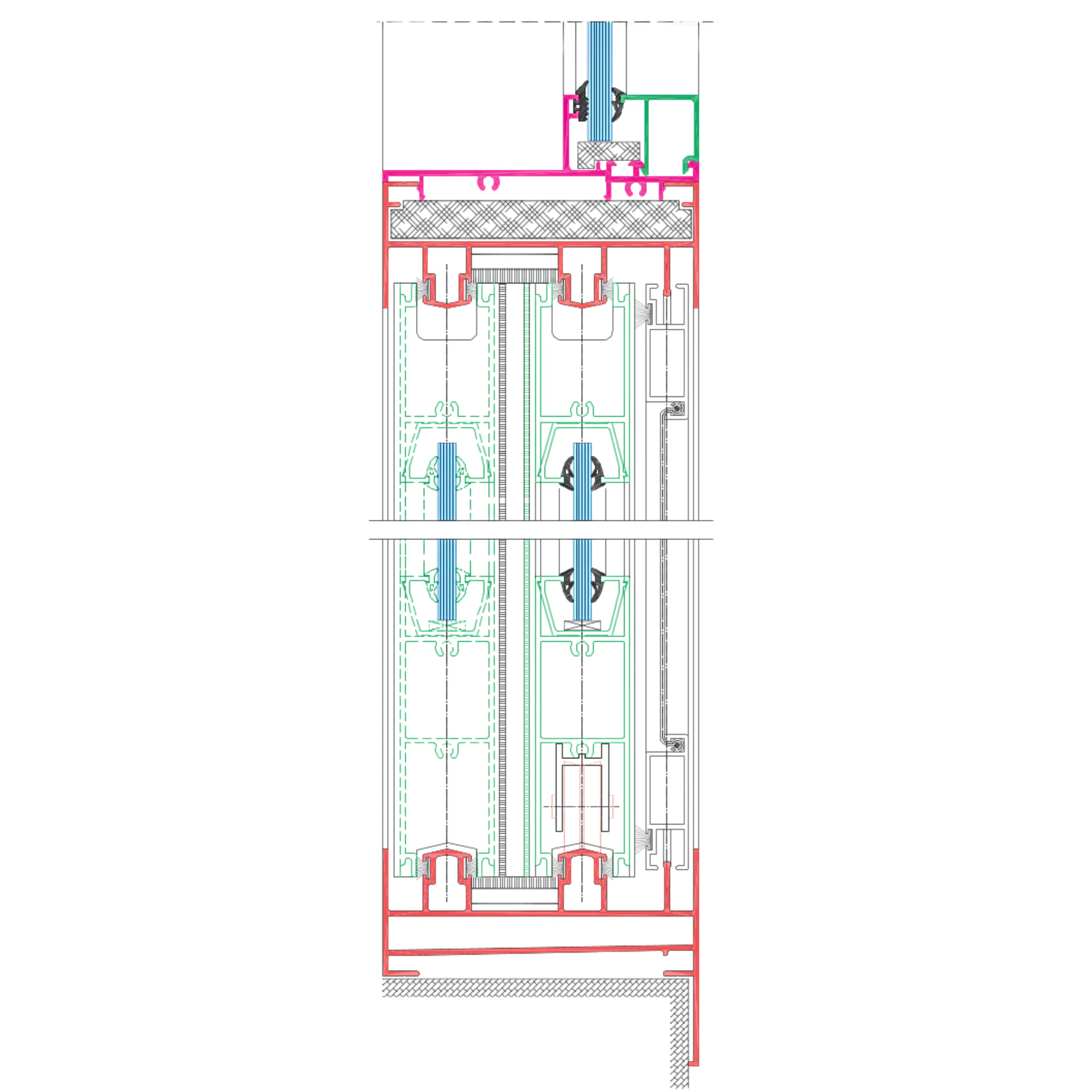 105 mm & 125 mm Sliding Window & Door System