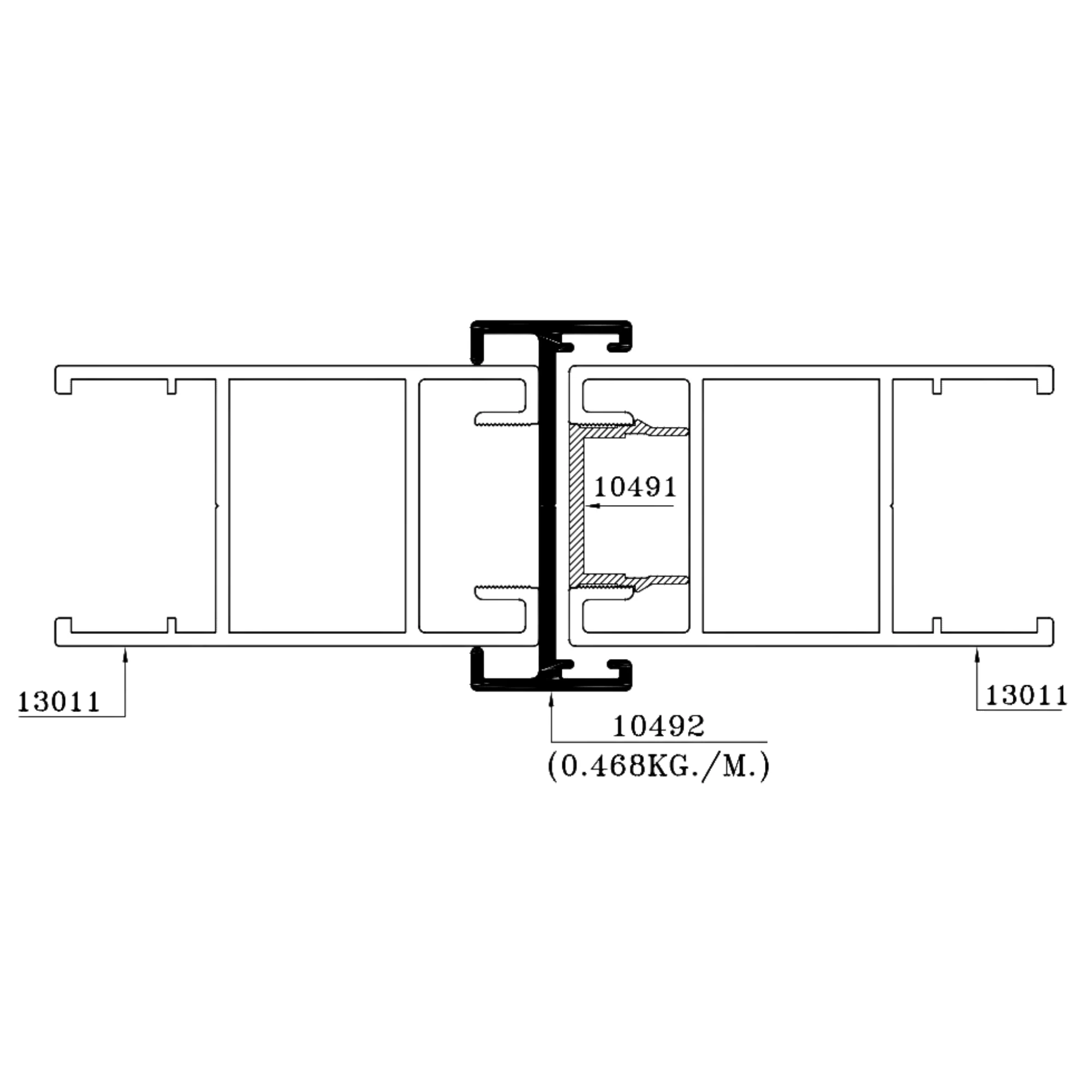 Assembly 10492 + 13011 + 10491