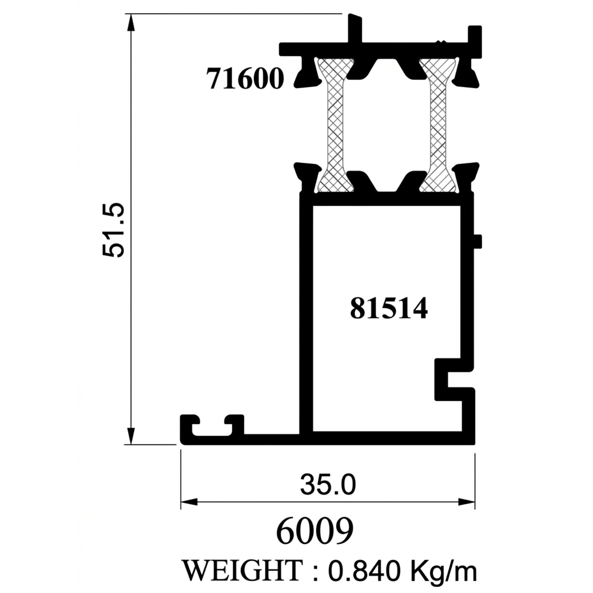 Assembly 6009 + 81514 + 71600