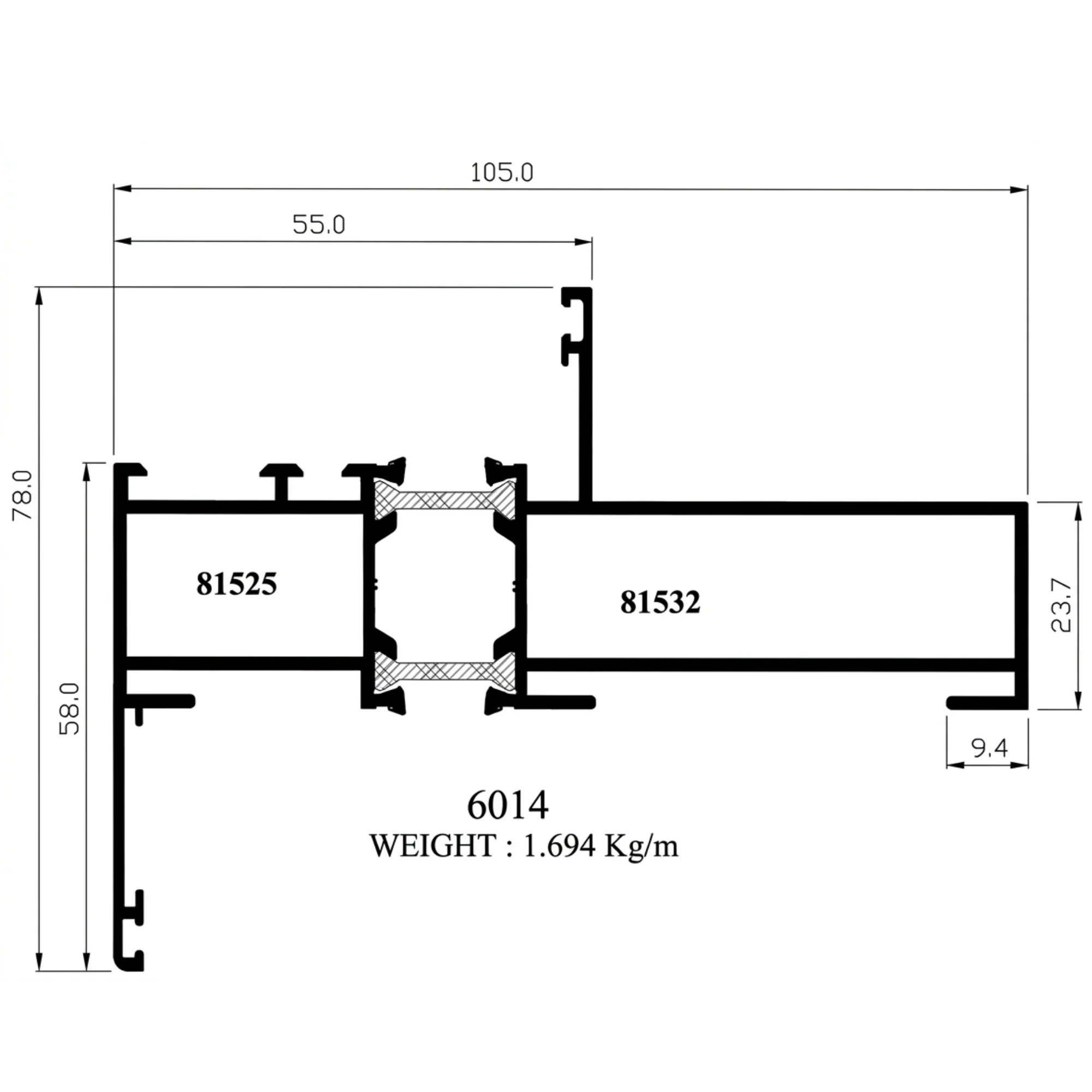 Assembly 6014 + 81525 + 81532