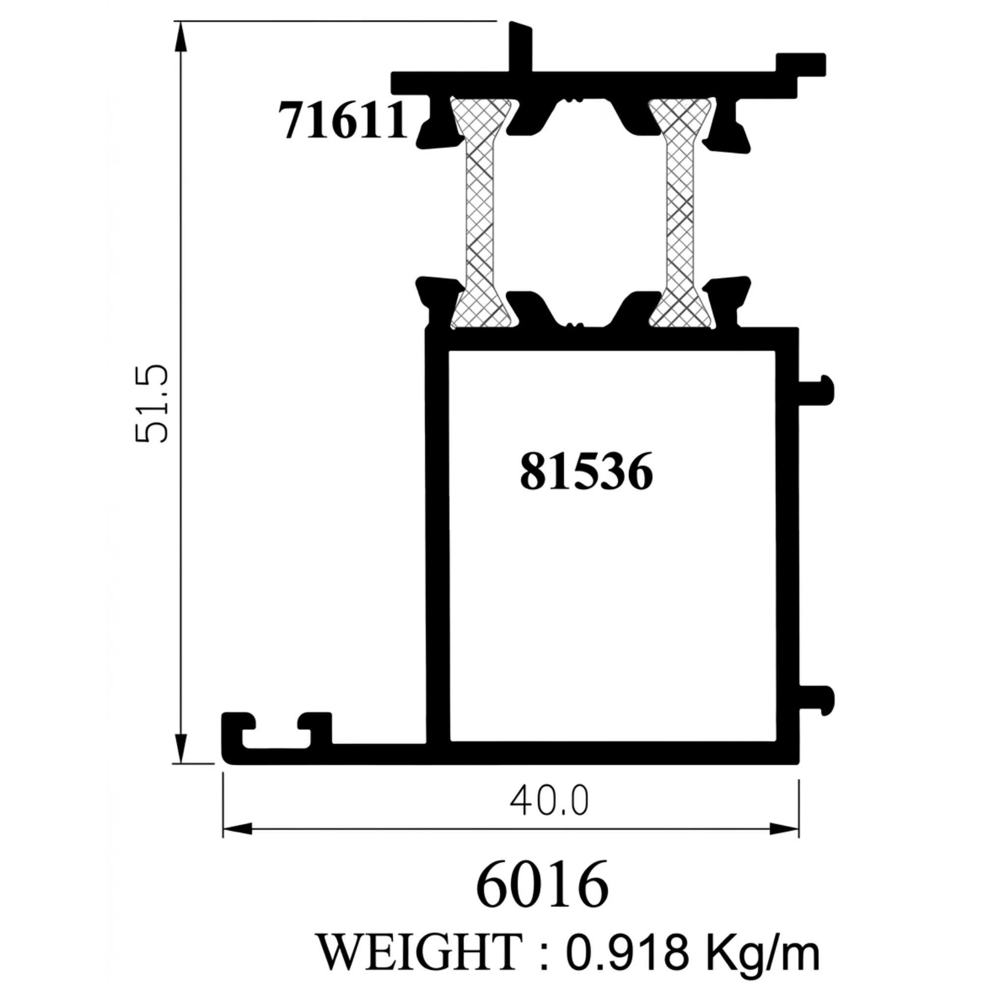 Assembly 6016 + 81536 + 71611