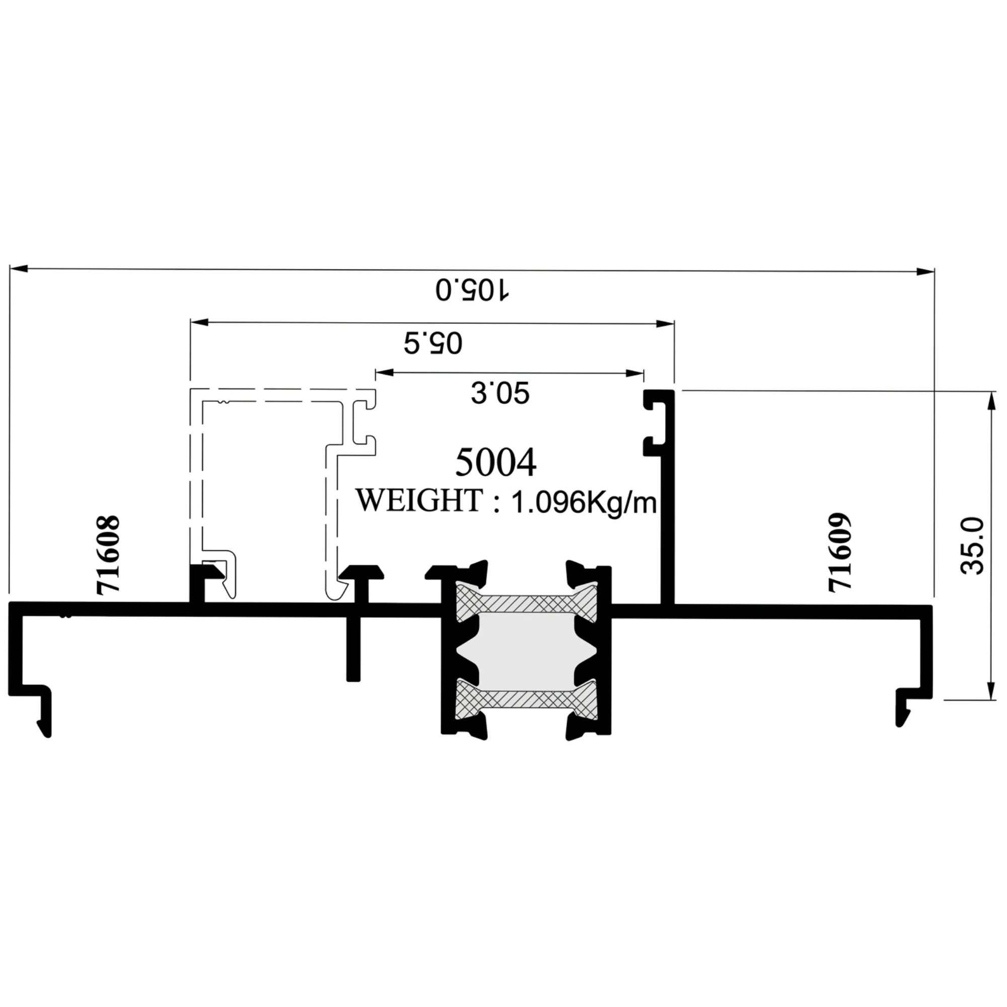 Assembly 5004 + 71608 + 71609