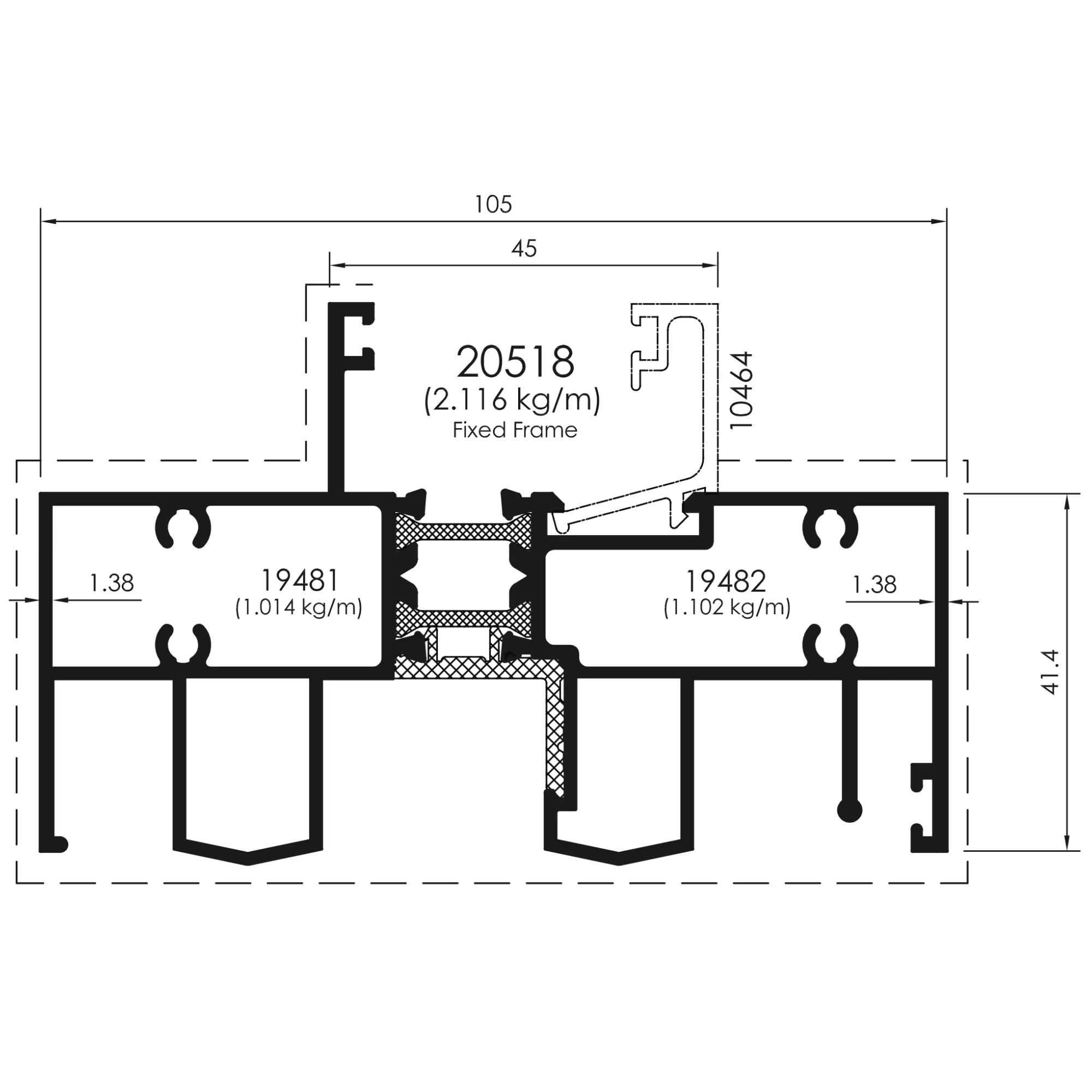 Assembly 20518 + 19481 + 19482