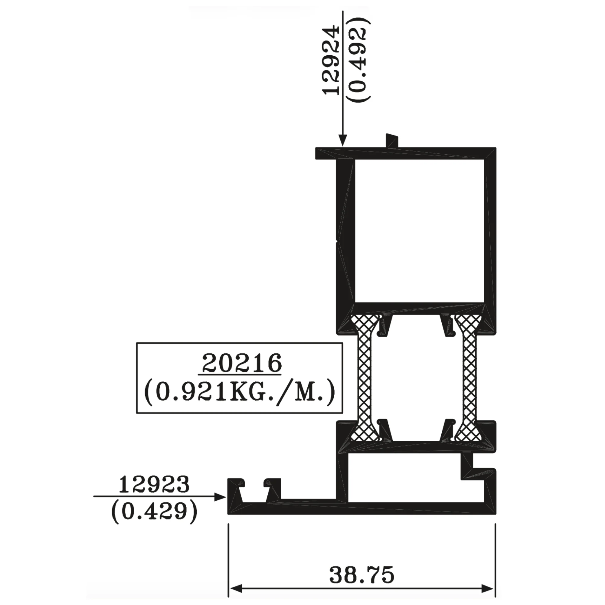 Assembly 20216 + 12924 + 12923