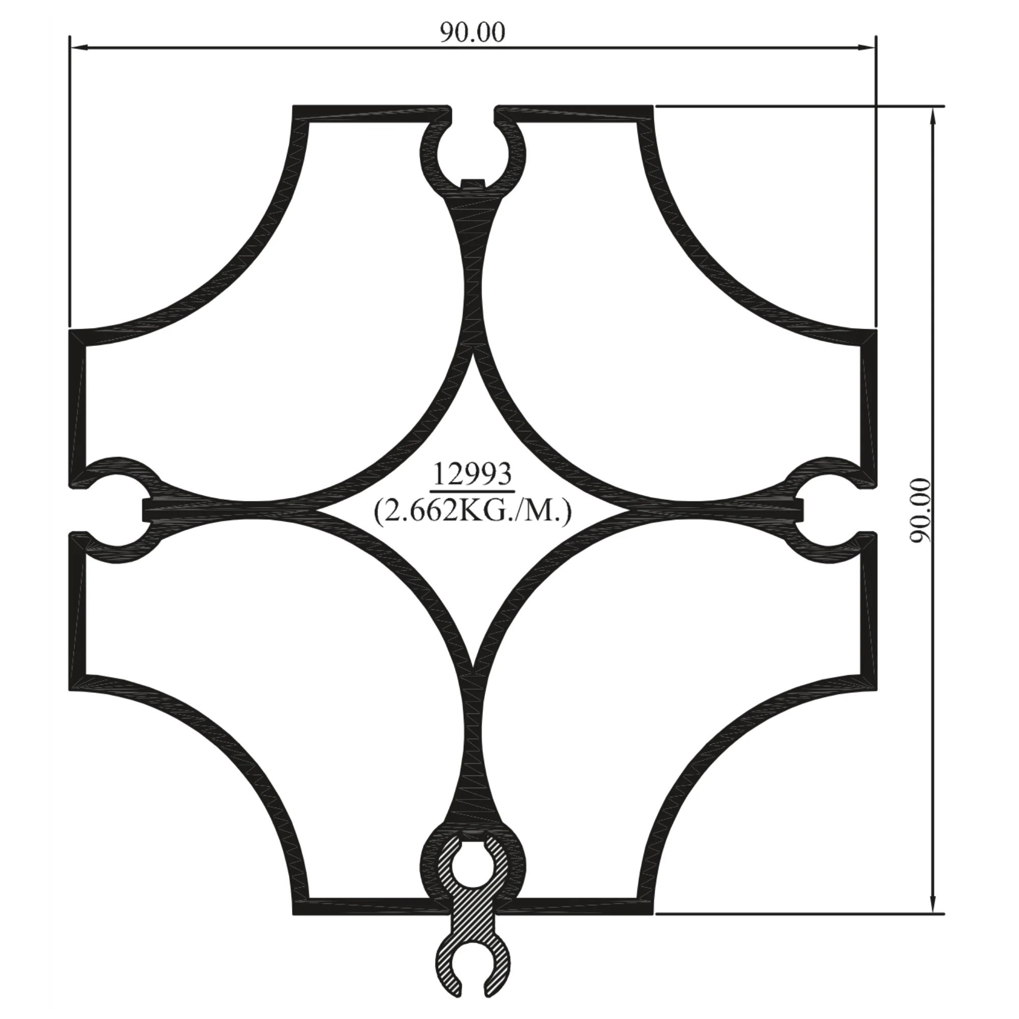 Decorative Claustra Panel 4